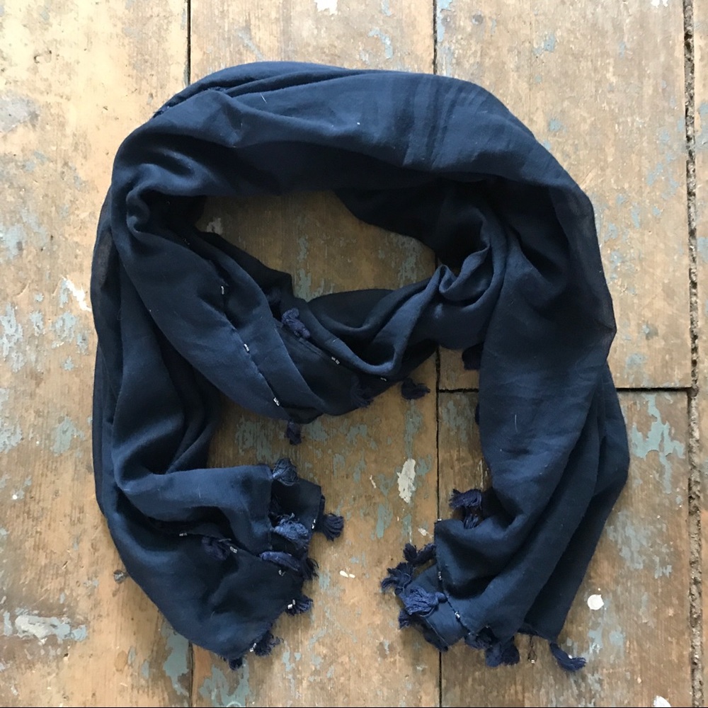 Navy Scarf
